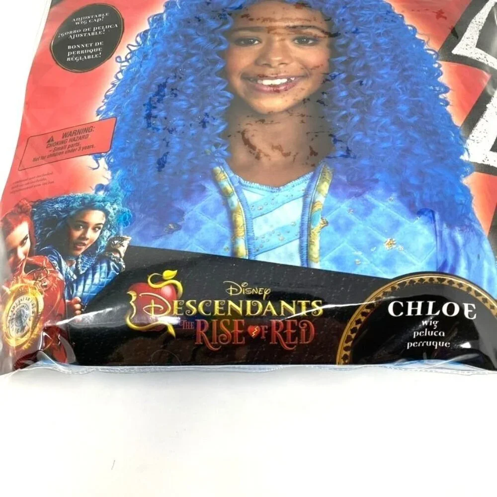 Disguise Kids' Disney Descendants 4 Chloe Halloween Wig Costume Accessory - Picture 3 of 6